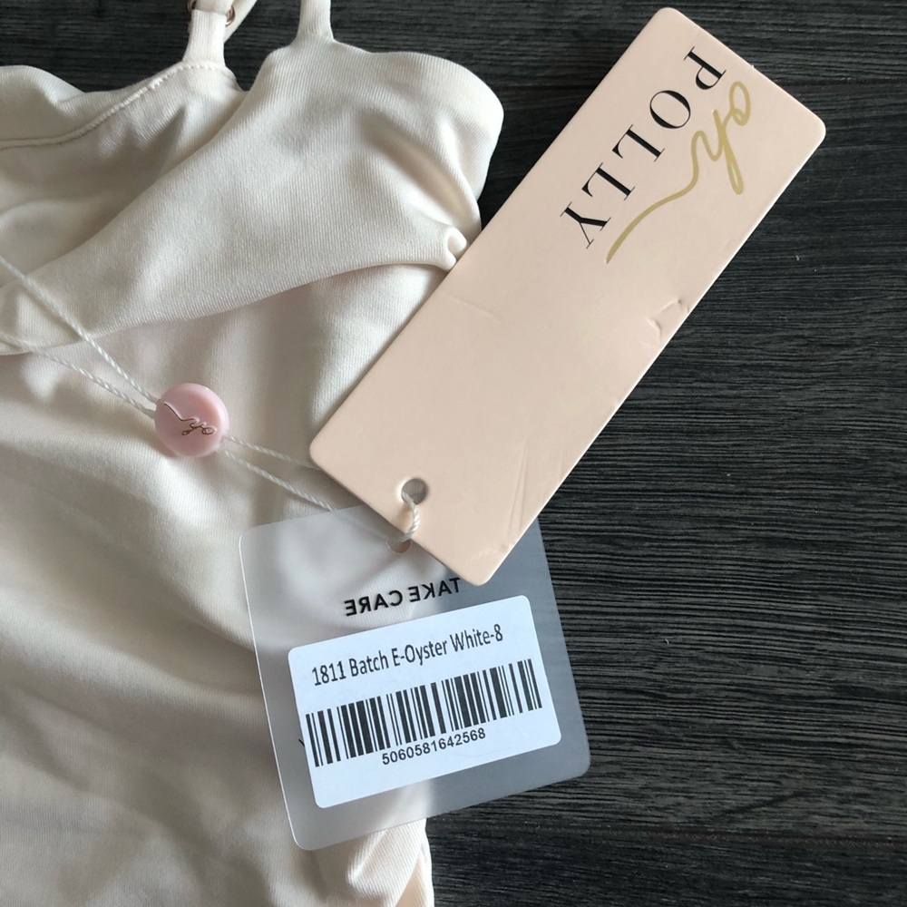 Oh Polly ruched bodycon mini dress